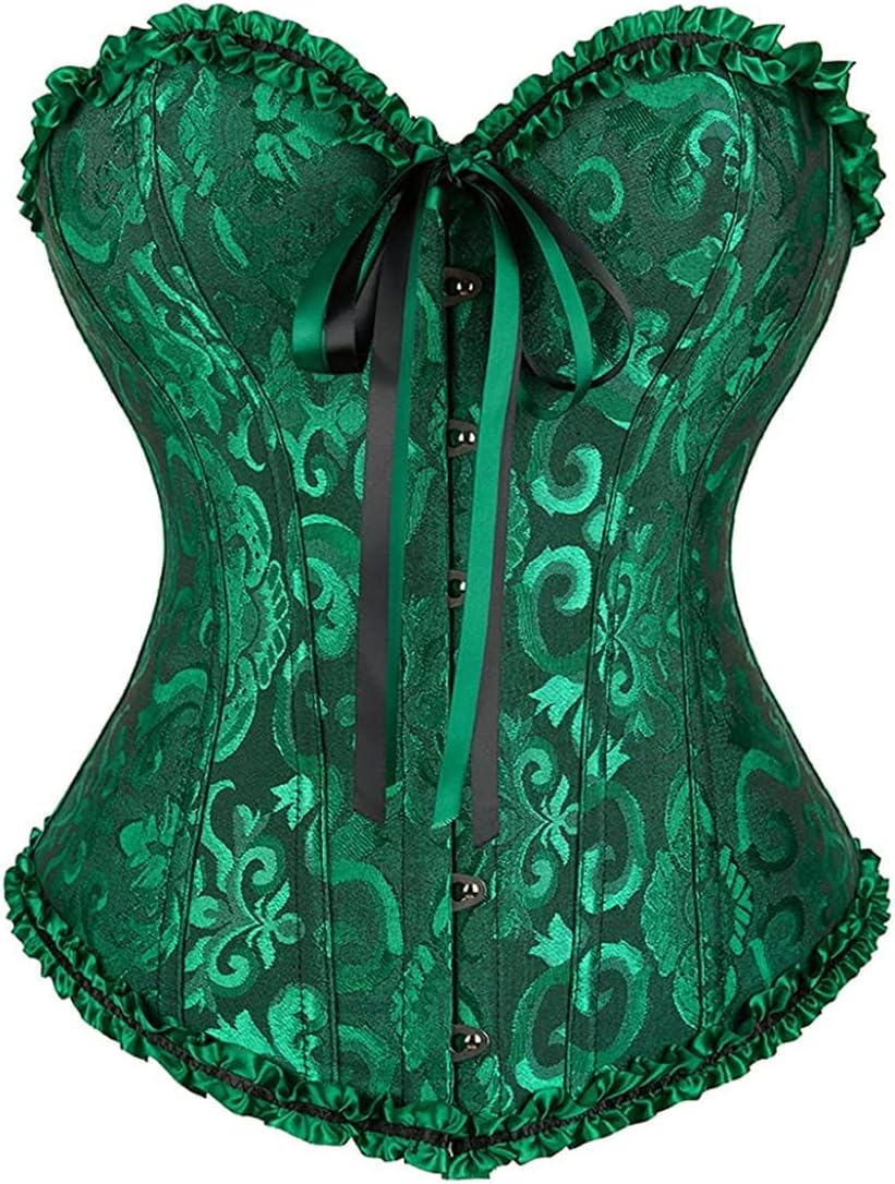 SZIVYSHI 14-Bone Overbust Corset Top