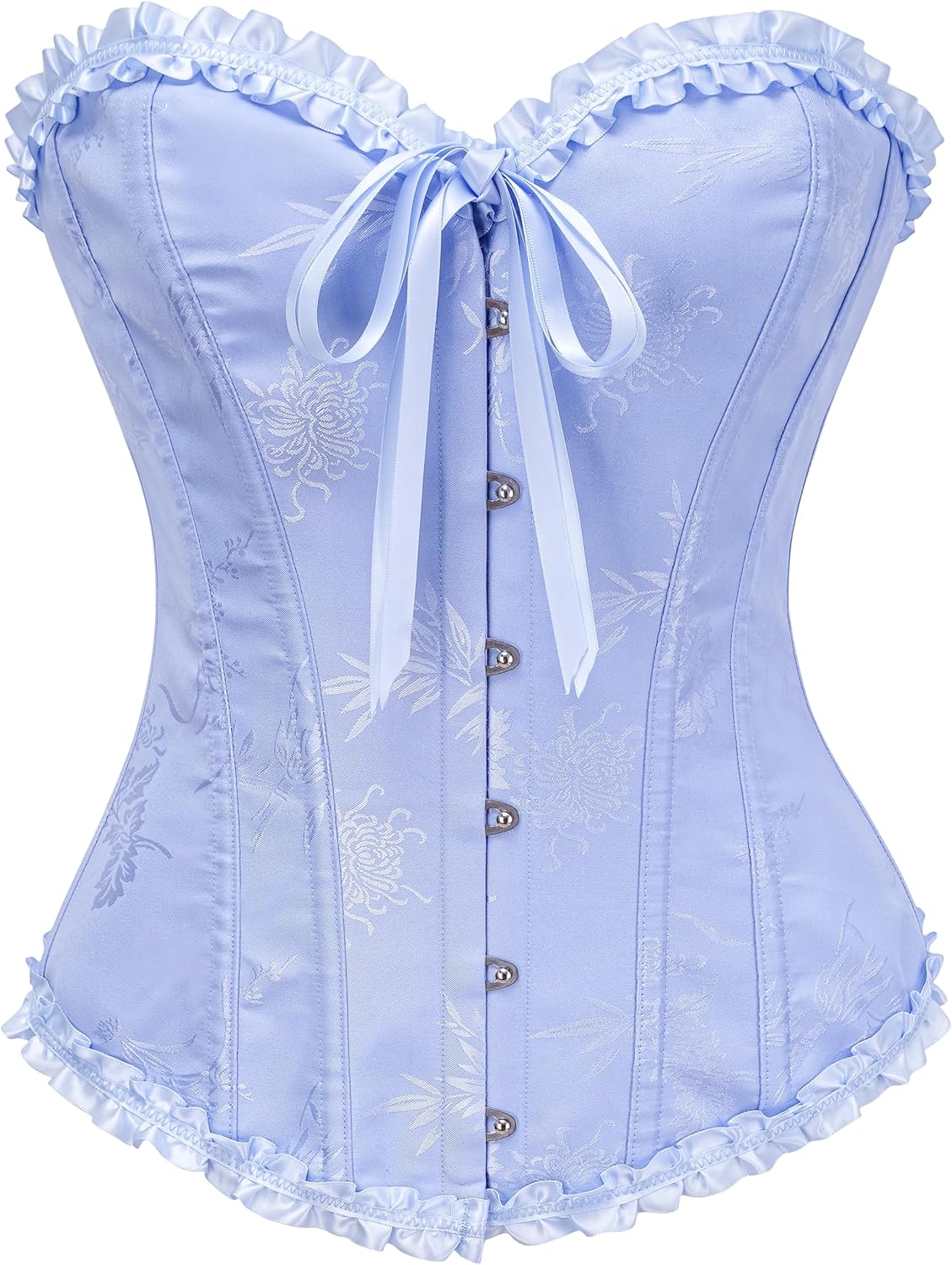 SZIVYSHI 14-Bone Overbust Corset Top