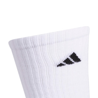 adidas Mens Athletic Crew Socks 6 Pairs Casual - White