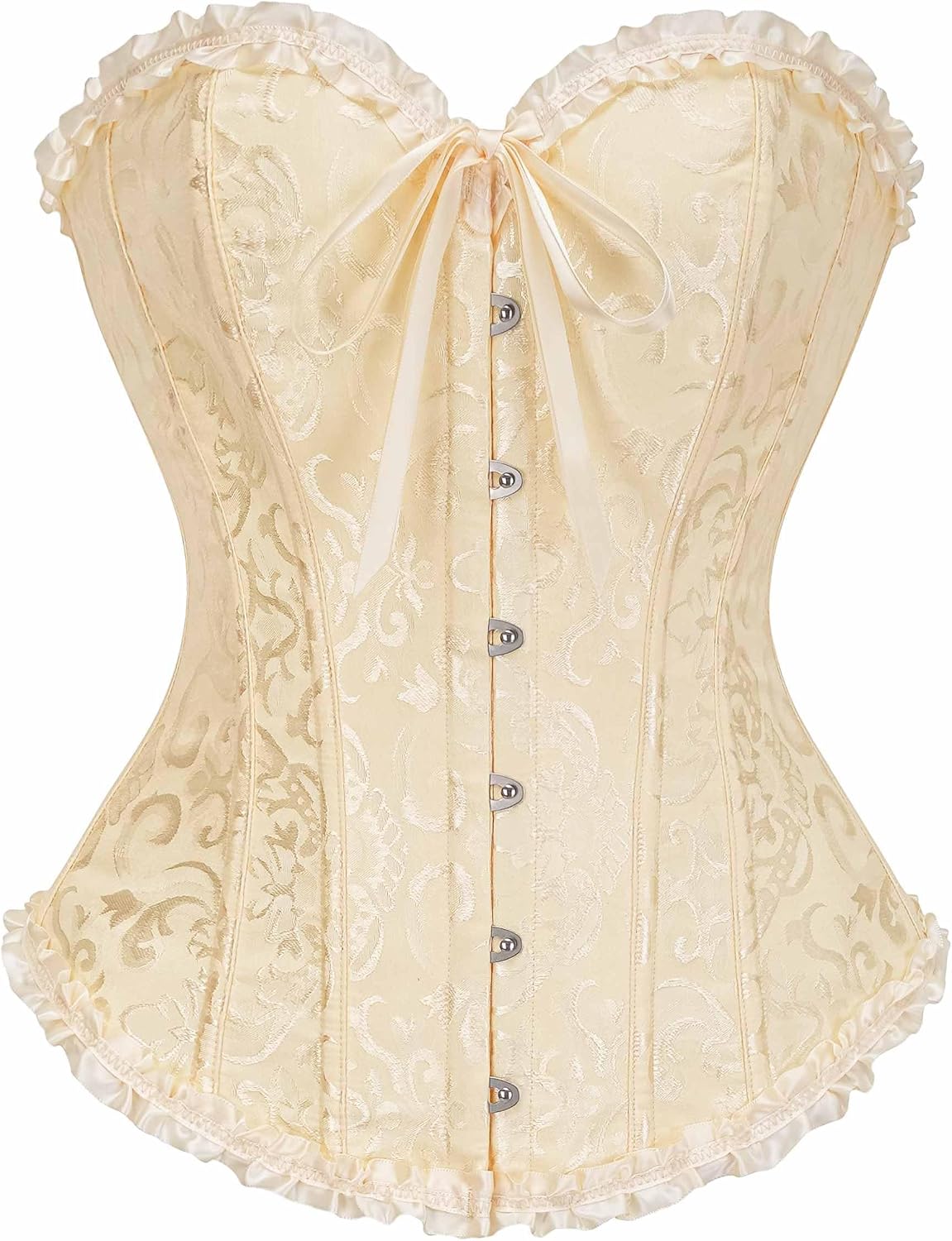 SZIVYSHI 14-Bone Overbust Corset Top