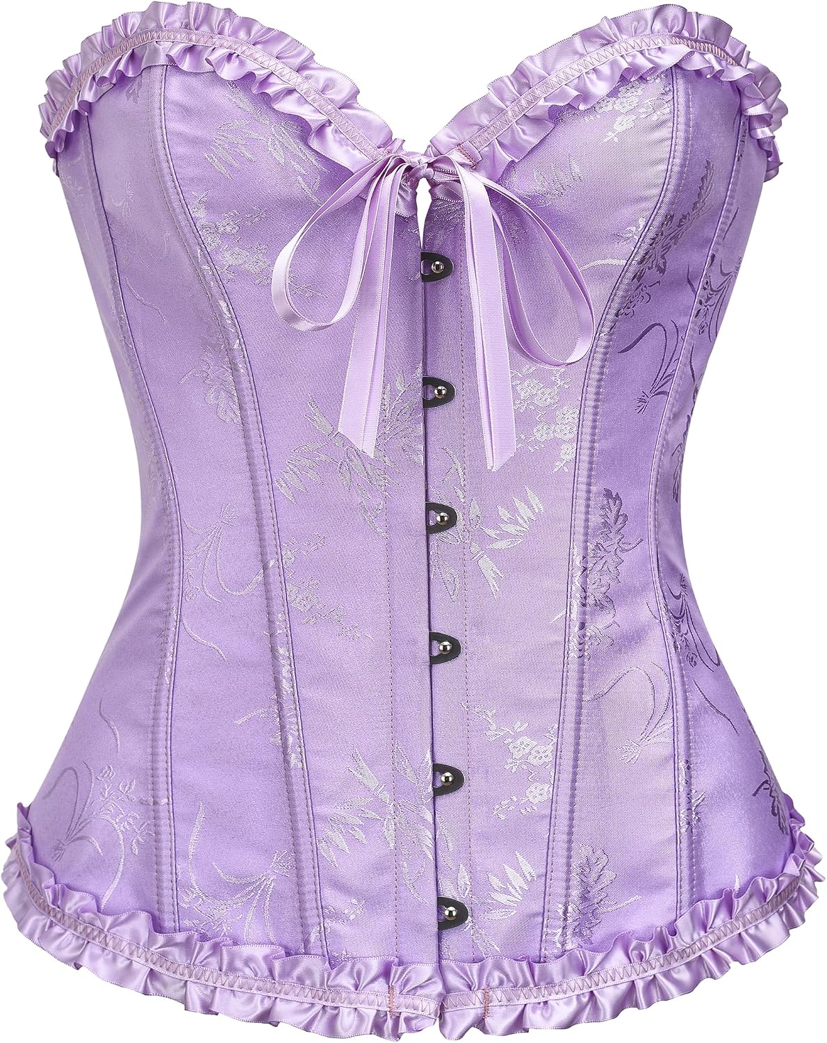 SZIVYSHI 14-Bone Overbust Corset Top